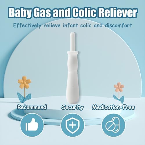 20 Count Gas and Colic Reliever for Babies, Infant Gas Colic Relief Passer Flatulence Stick, Instant Constipation Relief for Newborns Boys Girls1 ADILAIDUN