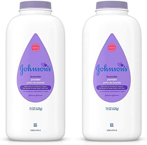 Детская присыпка Johnson's, лаванда, 15 унций (425 г) (2 шт. в упаковке) JOHNSON & JOHNSON