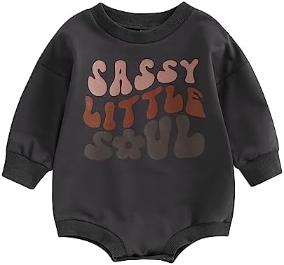 Одежда для новорожденных мальчиков и девочек, пуловер с длинными рукавами и буквенным принтом, толстовка, комбинезон, цельный комбинезон с пузырьками MA&BABY