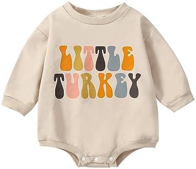 FOCUSNORM Пасхальная одежда для новорожденных девочек, комбинезон с вышивкой «Нечеткий кролик», толстовка, комбинезон с пузырьками, наряд для маленьких девочек FOCUSNORM