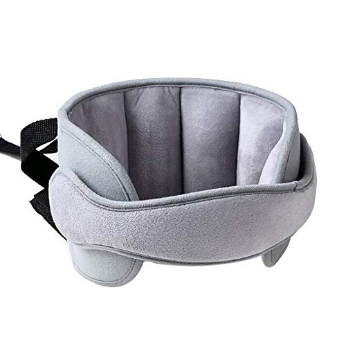 Ремешок для поддержки головы детского автокресла StoHua - удобная подушка для головы и шеи, регулируемый рельеф шеи для автокресла, серый StoHua