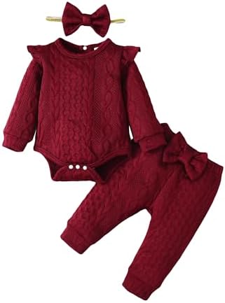 Одежда для новорожденных девочек, комбинезон с рюшами, комплекты хлопковых штанов с цветочным принтом для маленьких девочек, одежда для девочек, наряд SUNNY PIGGY