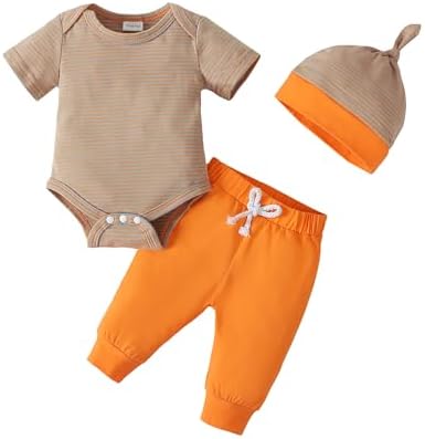 SUNNY PIGGY, одежда для маленьких мальчиков, наряд для новорожденных мальчиков, детский комбинезон, зимний осенний комплект с длинными штанами, шляпа, 3 шт. SUNNY PIGGY