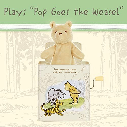 Disney Baby Classic Winnie The Pooh Jack-in-The-Box - Музыкальная игрушка для малышей KIDS PREFERRED