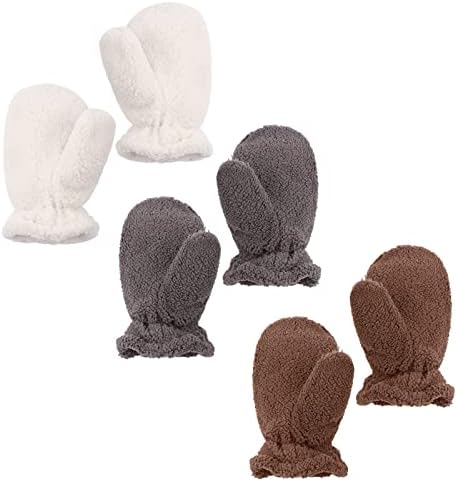 Zsedrut Baby Boys Winter Glove Warm Toddler Infant Girls Mittens Fleece Lined Gloves 1-7 Years Zsedrut