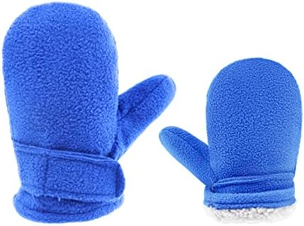 BAVST Baby Toddler Winter Mittens Girls Warm Fleece Lined Gloves Kids Sherpa Lined Mittens for Boys BAVST