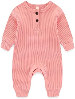 Цельный комбинезон для новорожденных мальчиков и девочек с манжетами варежки, комплект из 3 комплектов, комбинезон с длинными рукавами и пуговицами, нарядная одежда IADOER
