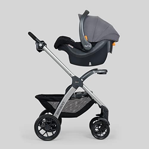 Коляска и автокресло 2-в-1 Chicco Bravo Trio Travel System - Ava | Серый Chicco