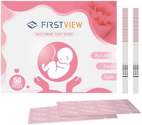 50 упаковок тест-полосок на беременность Раннее выявление домашнего теста на беременность FIRSTVIEW