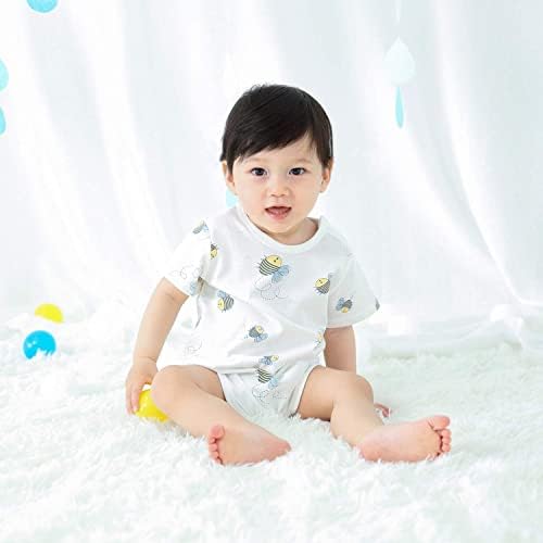 Боди для чисторожденных мальчиков и девочек, супермягкий хлопковый комбинезон для детей 0–24 месяцев Pureborn