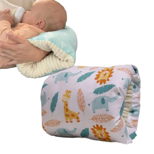Cradle Pillow, Cradle Arm Pillow, Baby Cradle, Anti-Spitting Support Head Nursing Pillow for Breastfeeding (A) Yangliuyy