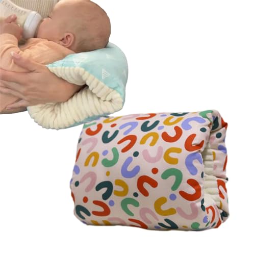 Cradle Pillow, Cradle Arm Pillow, Baby Cradle, Anti-Spitting Support Head Nursing Pillow for Breastfeeding (A) Yangliuyy