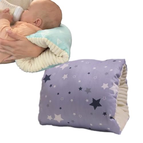 Cradle Pillow, Cradle Arm Pillow, Baby Cradle, Anti-Spitting Support Head Nursing Pillow for Breastfeeding (A) Yangliuyy