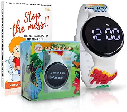 3D-часы с динозавром для приучения к горшку для мальчиков и девочек — перезаряжаемые часы для малышей с таймером будильника, часы для приучения малышей к горшку для мальчиков и малышей, детские часы для приучения малышей к горшку CRADLE PLUS PREGNANCY BABY & TODDLERS
