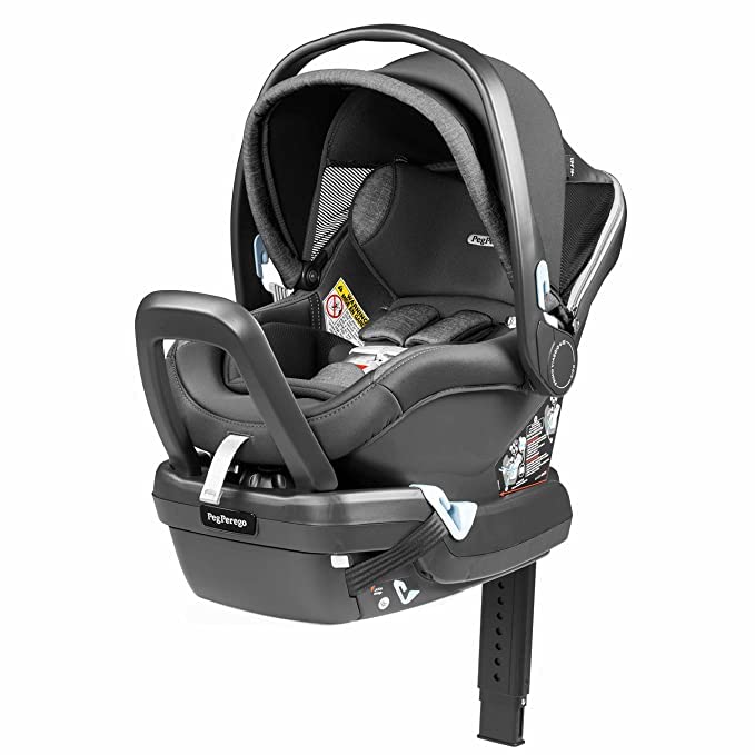 Peg Perego Primo Viaggio 4-35 Nido K — детское автокресло, обращенное назад — включает основание с грузовой опорой и перекладиной, препятствующей отскоку — для детей от 4 до 35 фунтов — сделано в Италии — Mercury Peg Perego