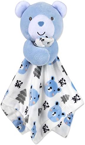 Minky Animal Snuggler Lovey Blanket for Kids, Babies, Boys, Girls, Gender Neutral Security Blanket with Stuffed Animal (Dynamic Dino) Baby Essentials