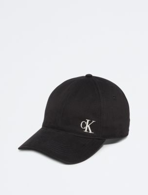 Бейсбольная кепка с логотипом из матового хлопкового твила Calvin Klein