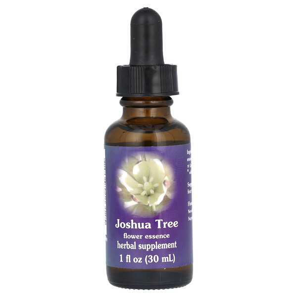 Joshua Tree, Цветочная эссенция, 1 жидкая унция (30 мл) Flower Essence