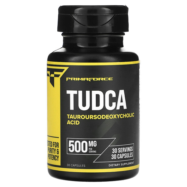 TUDCA, 500 mg, 30 Capsules (Капсулы) Primaforce