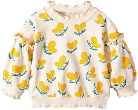 KISBINI Радужный свитер для маленьких девочек, хлопковая одежда с круглым вырезом, наряд для маленьких девочек KISBINI