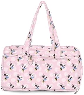 Новый! Super Star Plus — Disney's Be More Minnie, сумка для подгузников JuJuBe Weekender, дорожная дорожная сумка на молнии с пеленальным ковриком, отделение для обуви, лямки большой сумки JuJuBe