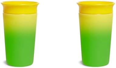 Чашка-поильник Munchkin® Miracle® 360, меняющая цвет, 9 унций, желтая (2 шт. в упаковке) Munchkin