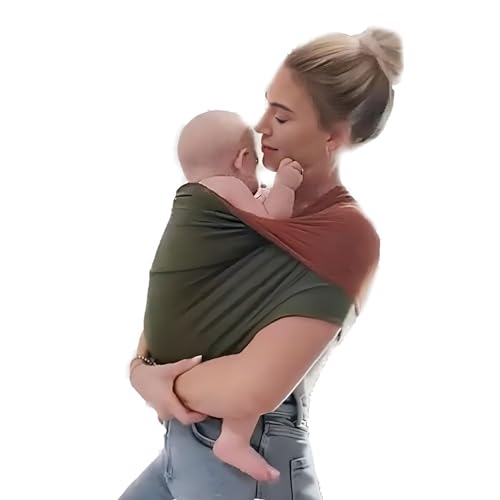 Mamas Bonding Comforter Baby Carrier, Lightweight Chest Harness Baby Carrier for Mom and Dad, Generic Stretchy Baby Carrier, Carrier Newborn to Toddler (E,M) KeletiRug