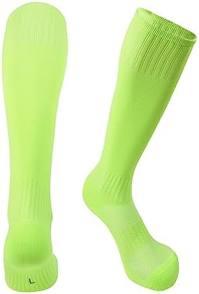 hakugoo Kids Soccer Socks Baseball Socks with Cushioned Sole Knee High Socks for Youth Boys Girls 2 Pairs Hakugoo