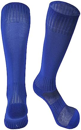 hakugoo Kids Soccer Socks Baseball Socks with Cushioned Sole Knee High Socks for Youth Boys Girls 2 Pairs Hakugoo