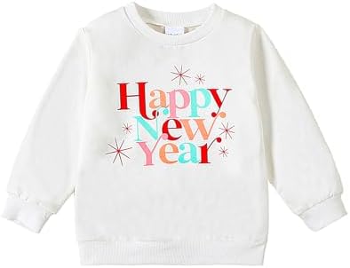 Рождественский наряд для маленьких девочек и мальчиков, свитшот с круглым вырезом, рубашки, пуловеры, топы, рождественские рубашки, зимняя одежда JLKGICF