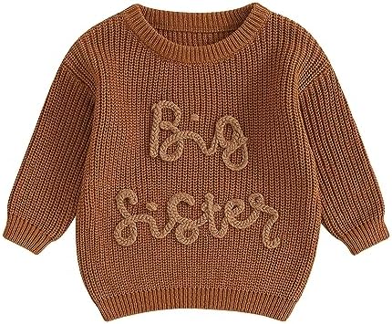 Beautooly, одинаковые свитера для старшей сестры и маленькой сестры, милый вязаный пуловер с длинными рукавами и вышивкой, весенняя одежда для младенцев Beautooly
