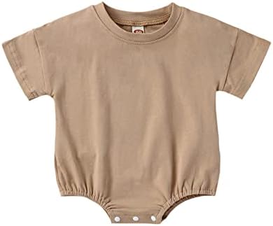 WONGCHOlCE для маленьких мальчиков и девочек, комбинезон с пузырьками, футболка большого размера с короткими рукавами, боди, рубашка, топ, летняя одежда для малышей WONGCHOlCE