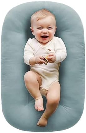 Детский шезлонг,Подушка для детского шезлонга,Шезлонг для новорожденных,Шезлонг для ребенка,Шезлонг для новорожденных - Шезлонг для новорожденных на 0-12 месяцев (британский абрикос) Oliwex
