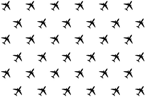 Dream Big Little One — винтажные наклейки на стену в виде самолета | Детский декор | вдохновляющие наклейки с цитатами | Размер оформления комнаты в стиле путешествия, размер 23 x 13 дюймов (самолет Black-JZY176-Clouc) ANFRJJI