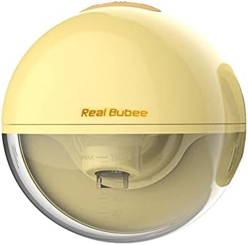 Молокоотсос HUIOP, Real Bubee RBX-8035 Переносной молокоотсос Электрический молокоотсос Hands Free для грудного вскармливания 3 режима 9 всасывания Низкий уровень шума Емкость для хранения 150 мл HUIOP