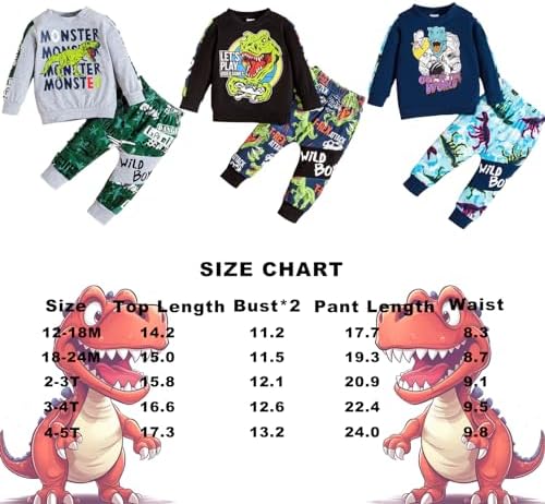 WOLBAY одежда для маленьких мальчиков, детская одежда с динозаврами для мальчиков, штаны, осенне-зимний комплект одежды WOLBAY