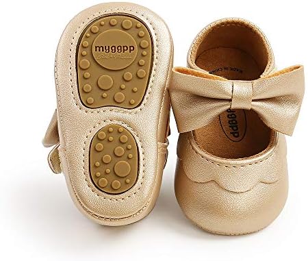 Baby Girl Shoes Infant Toddler Walking Flat Shoes Soft Sole Princess Mary Jane Shoes Prewalkers Wedding Dress Shoes Crib Shoes Ohwawadi