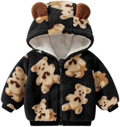 Яртина для маленьких мальчиков и девочек шерпа пушистая толстовка пальто зимний теплый пуловер куртка верхняя одежда из искусственного меха Yartina