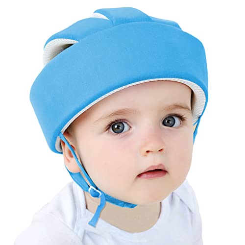 Ocanoiy Baby Safety Helmet Toddler Children Headguard Infant Head Cushion Protective Harnesses Cap Soft Adjustable Kid Safety Hat Head Protector (Pink Rabbit) Ocanoiy