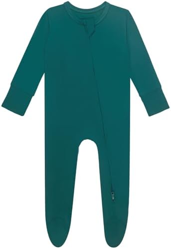 GUISBY Детские пижамы из вискозы, мягкие детские пижамы с длинными рукавами и двусторонней молнией GUISBY
