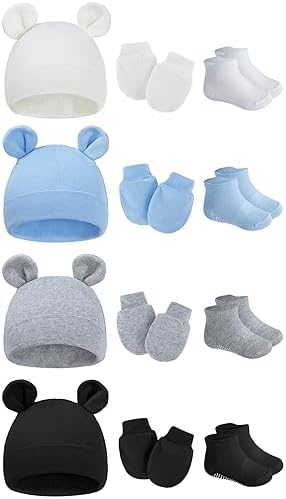 Zando детская шапка-бини, шапки для новорожденных, мягкая милая вязаная шапка для малышей, детская зимняя шапка для маленьких девочек и мальчиков Zando