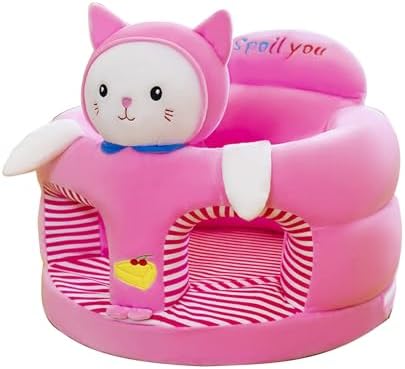 Детский маленький диван-стул с милым мультяшным детским сиденьем, детская подушка с животным узором, стул для обучения сидению, диван-стул Shinycome