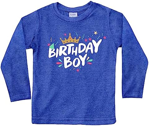 Birthday boy Shirt Happy First 1st 2nd 3rd 4th 5th Toddler Boys Year Old Crown Unordinary Toddler