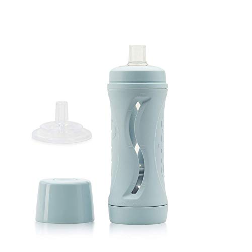 Subo Baby Food Bottle Starter Set | No Mess Baby Toddler Self Feeder | Squeeze Free Design for Purees, Smoothies, Yogurt, Oatmeal, or Thickened Liquids | Reusable Silicone Washable Cup (Oatmeal) EST 2020 BABEEHIVE FINE BABY GOODS