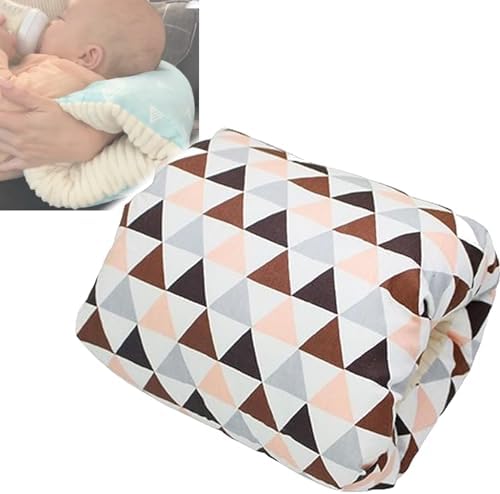 Vidya Cozy Cradle,Cozy Cradle Pillow, Cozy Cradle Arm Pillow, Baby Nursing Pillow, Anti-Spitting Support Head Nursing Pillow for Breastfeeding, Soft and Comfortable Sleeping Artifact (Color : F) Vidya