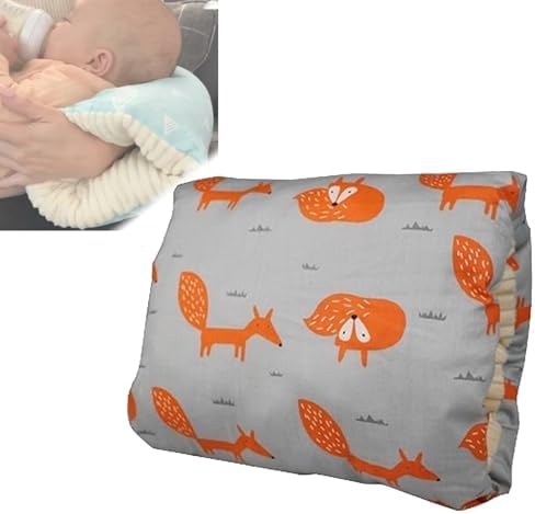 Vidya Cozy Cradle,Cozy Cradle Pillow, Cozy Cradle Arm Pillow, Baby Nursing Pillow, Anti-Spitting Support Head Nursing Pillow for Breastfeeding, Soft and Comfortable Sleeping Artifact (Color : F) Vidya