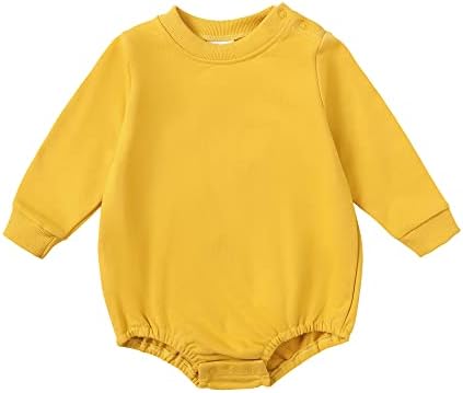 OPAWO детский свитшот, комбинезон, комбинезон для новорожденных девочек и мальчиков, комбинезон с пузырьками для младенцев, свитер большого размера с круглым вырезом, боди, одежда, наряды OPAWO