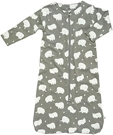 Babysoy Long Sleeve Baby and Toddler Sleep Sack Wearable Blanket Babysoy