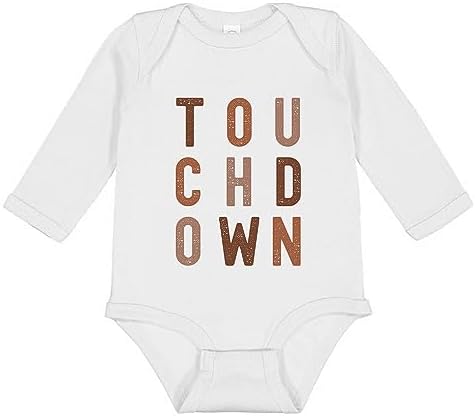 TATY Kids Простое боди для младенцев Football Touchdown с длинными рукавами TATY Kids