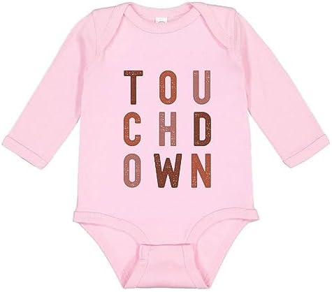 TATY Kids Простое боди для младенцев Football Touchdown с длинными рукавами TATY Kids